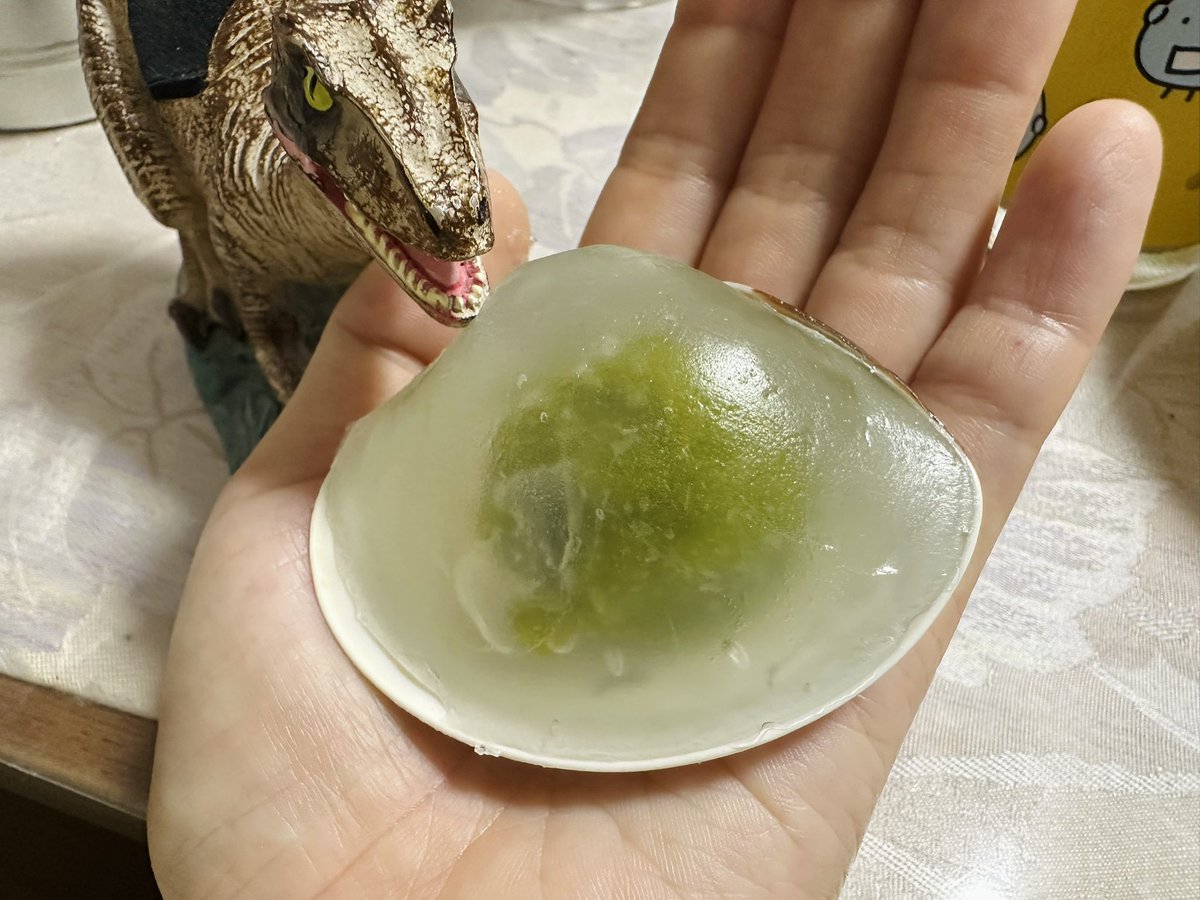 毎年恒例の貝合わせ抹茶