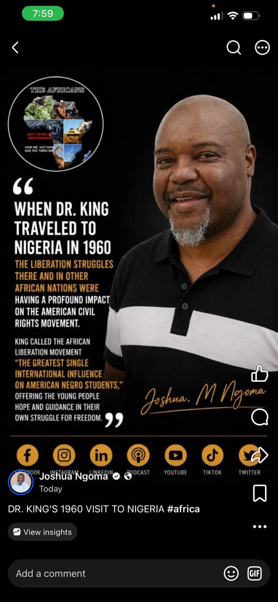 joshngo's tweet photo. DR. KINGS 1960 VISIT TO NIGERIA https://t.co/vCuX3IoGv3