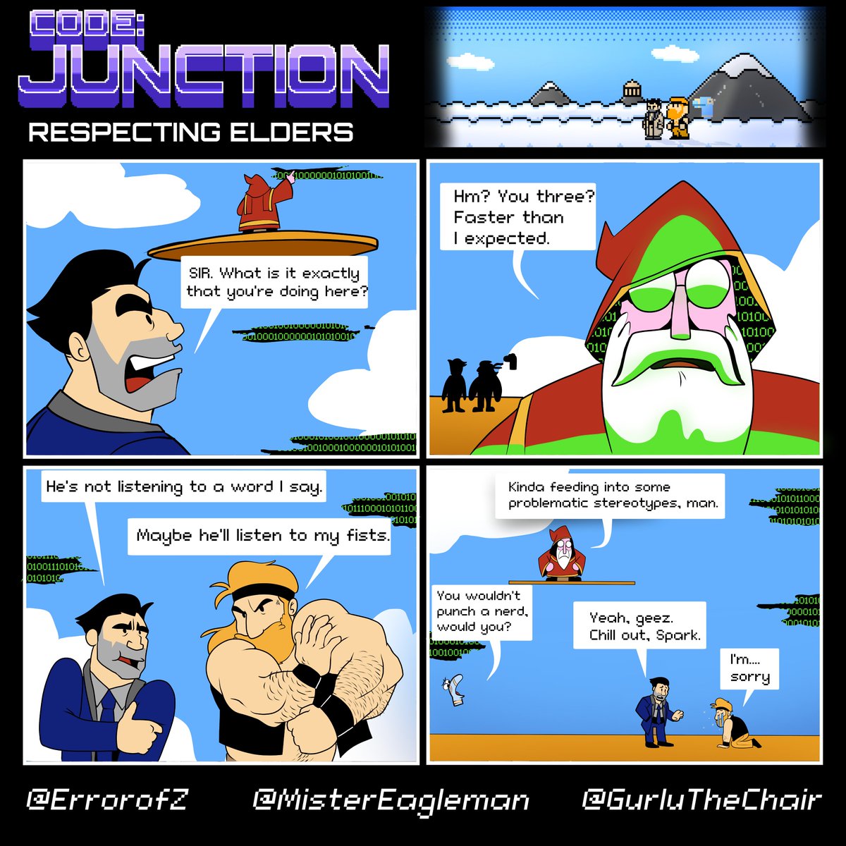 codejunction86's tweet photo. Code: Junction #96
Respecting Elders https://t.co/OfKZ3EBfRs