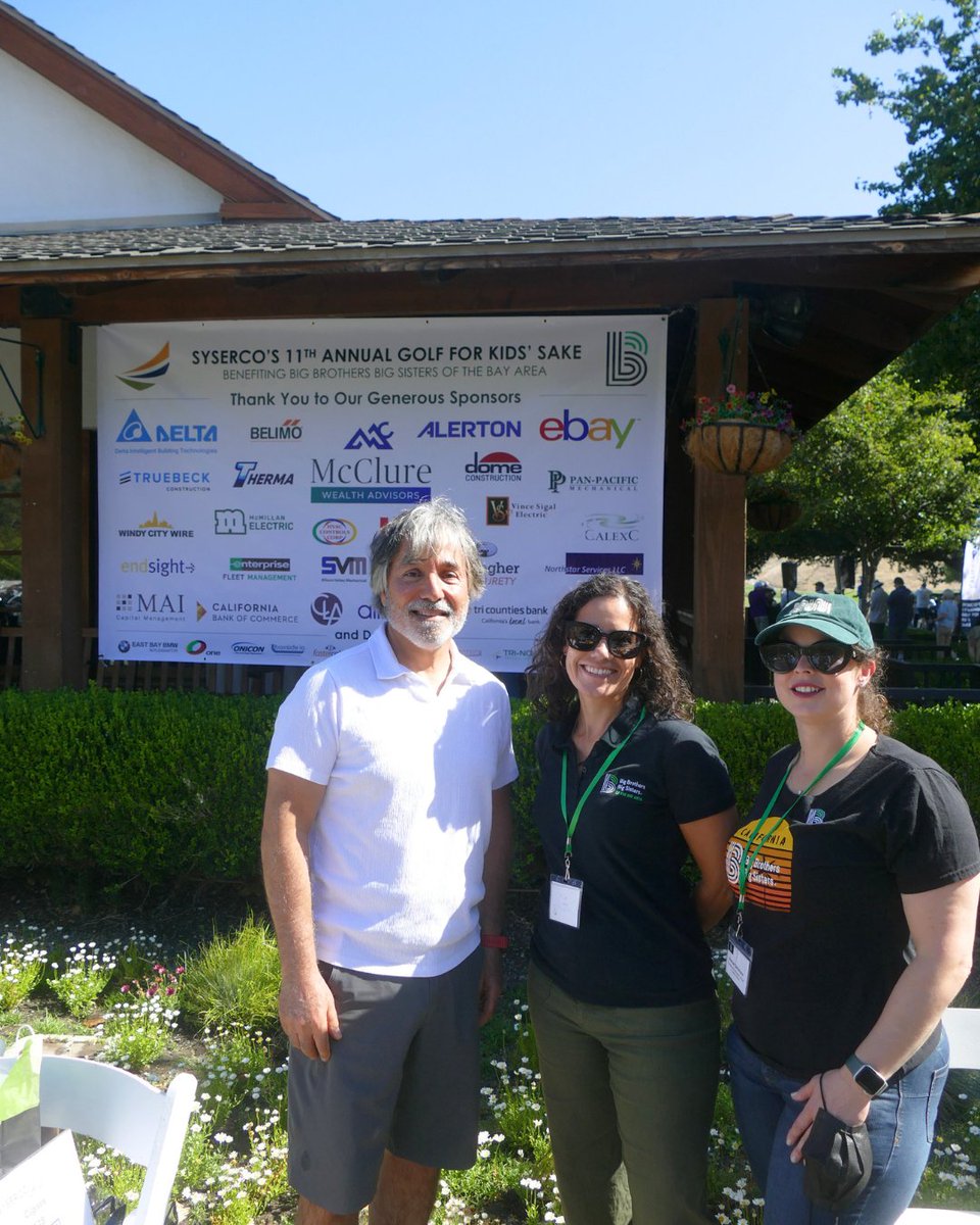 bbbsbayarea's tweet photo. Over 100 golfers showed up for Bay Area youth at the 11th Annual Golf for Kids' Sake fundraiser, powered by our partners at Syserco. ⛳ Thanks to our Board Alumni Majd Khleif and his team, the event raised $195,000 for our program! #GolfEvent #Fundraiser #BiggerTogether https://t.co/vEUDyV0dlm