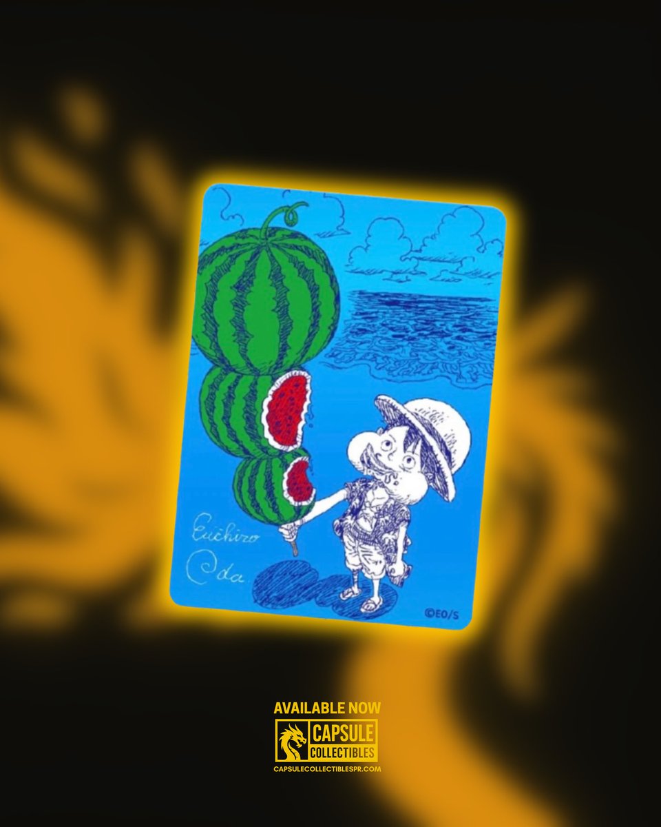 Capsulepr's tweet photo. Pre Order Now! 🏴‍☠️One Piece MetaKira Luffy Card Rare Japan Sign Summer Comic Fair Natsu Comi 2026 Japan Promo [JP]

https://t.co/g2rjd5ECH8 https://t.co/iNYyA4lAxS