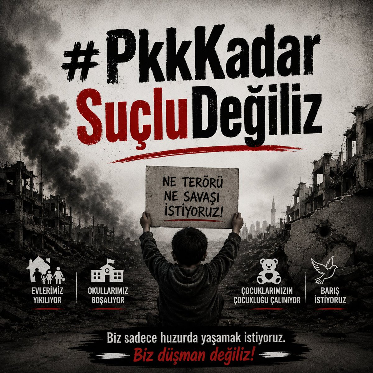 BernaGezen65249's tweet photo. @batibey__ #PkkKadarSuçluDeğiliz 
#EşitKapsamEşitYasa https://t.co/9JYOpPmCih