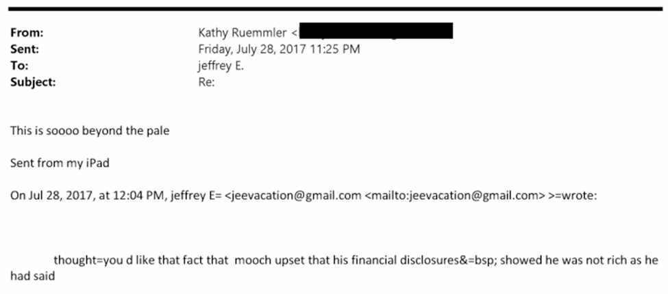 TimLash1's tweet photo. @Scaramucci @GoalhangerHQ Epstein was a horrible human being, but even he knew the Mooch was a fraud. https://t.co/AsLWmcuYYU