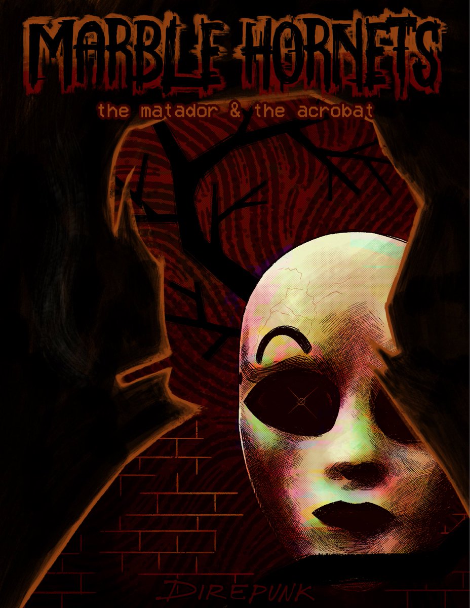 direpunk_'s tweet photo. fake comic cover
#marblehornets #timwright #creepypasta #masky
available as a print! 🧵 https://t.co/wQtbS31ESt