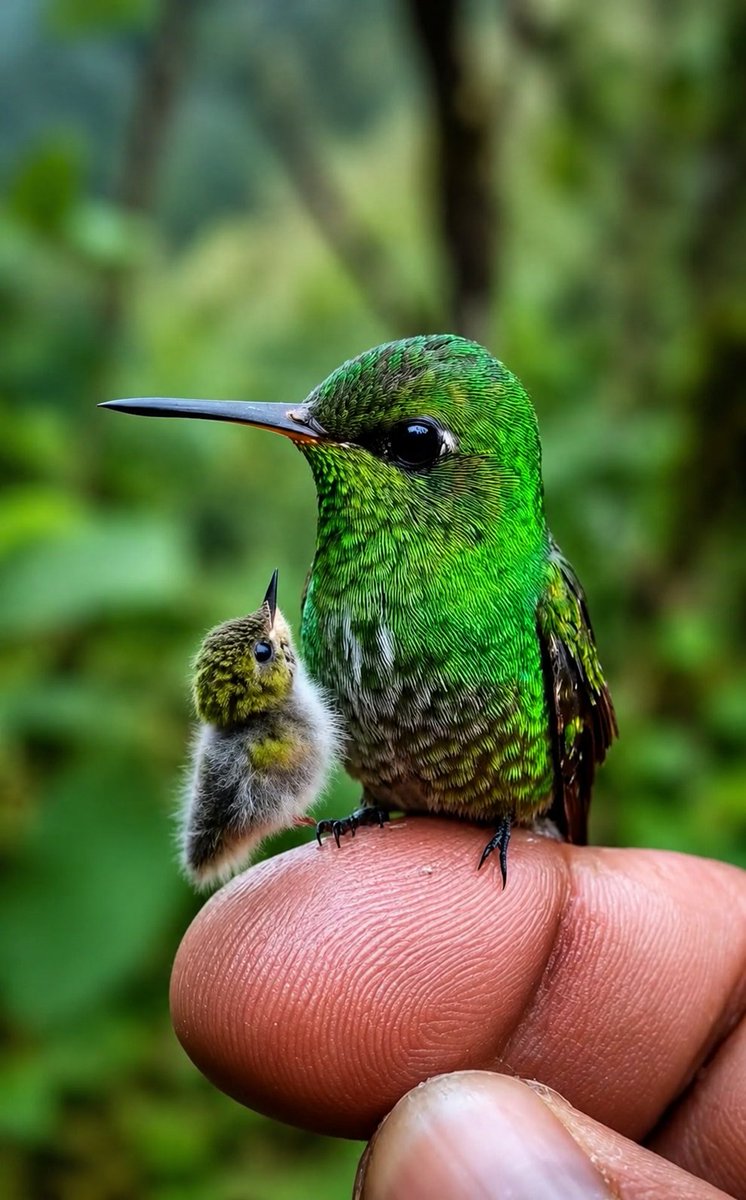 ailaini89's tweet photo. Tiny wings. Endless love. 💚✨
Even the smallest hearts carry the greatest strength. 🕊️🌿
#Nature #Hummingbird #Wildlife #BirdPhotography #NatureLovers #TinyMiracles #Photography #WildlifePhotography https://t.co/JRcagYwMyO