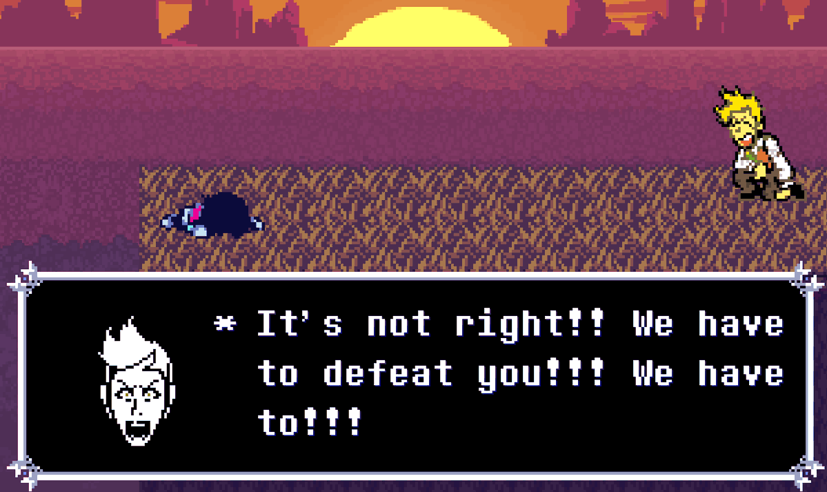 amen | replaying DELTARUNE tweet media