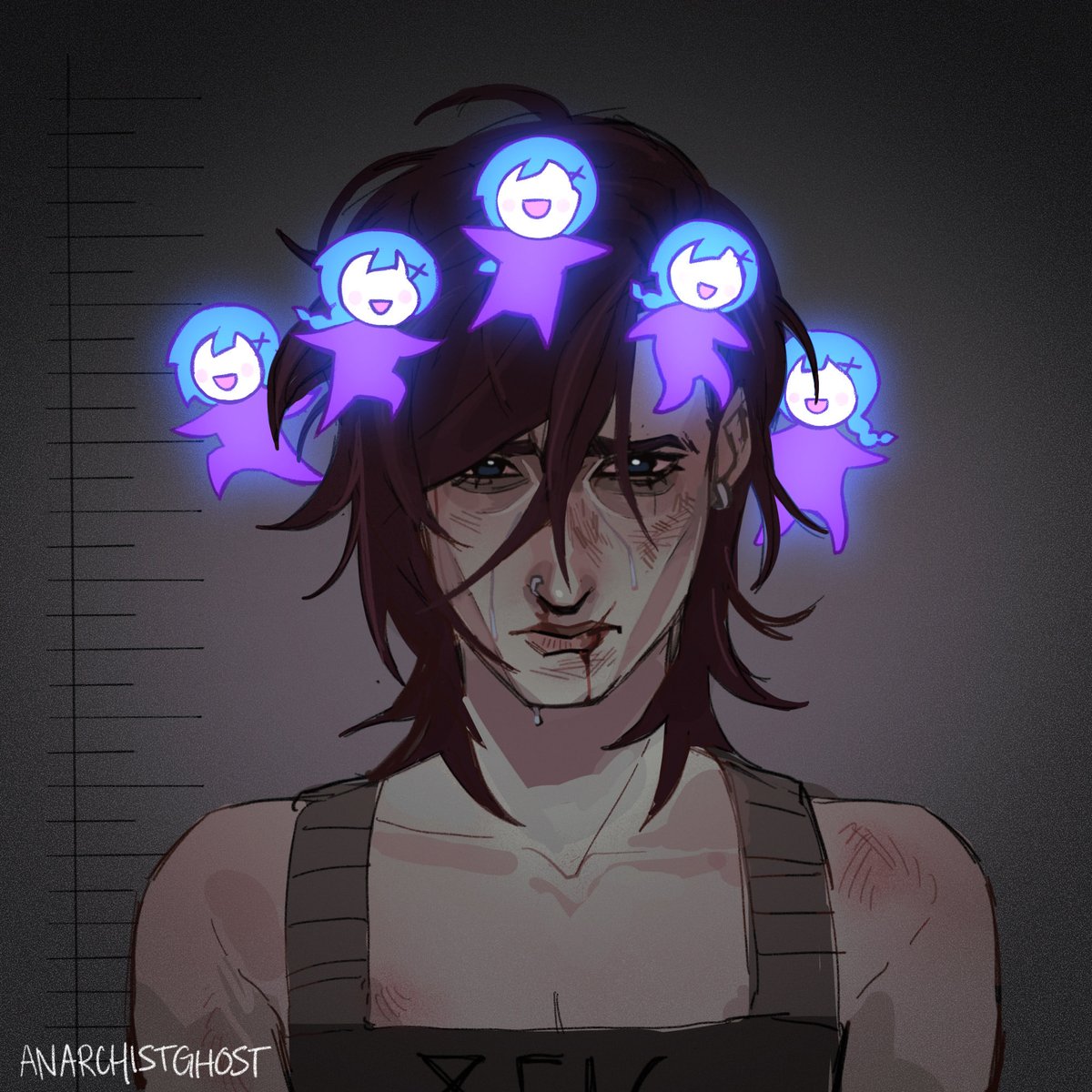 anarchistghostt's tweet photo. #arcane #vi #powder https://t.co/QaZHh9UhU7