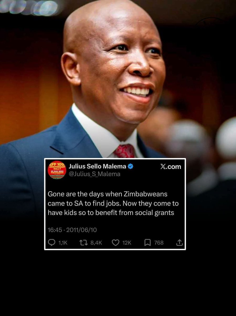 AmukelaniMoyani's tweet photo. Why do you still trust @Julius_S_Malema ? Is it because of stupidity or stupidity?? https://t.co/GRx4K55aUd