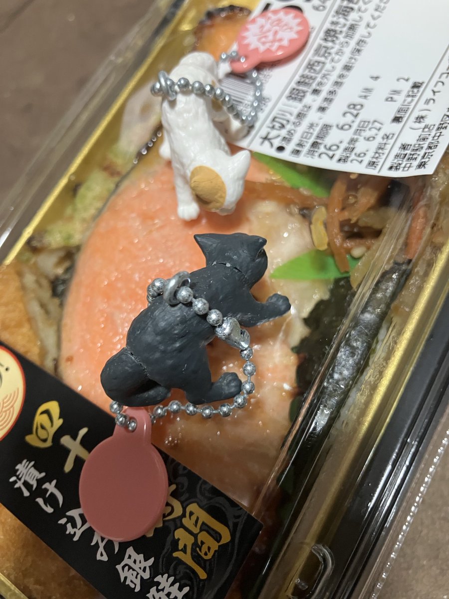 penguin_19's tweet photo. 今朝はLIFEのシャケ弁当　598円
#朝食 https://t.co/I10p0cmg5u