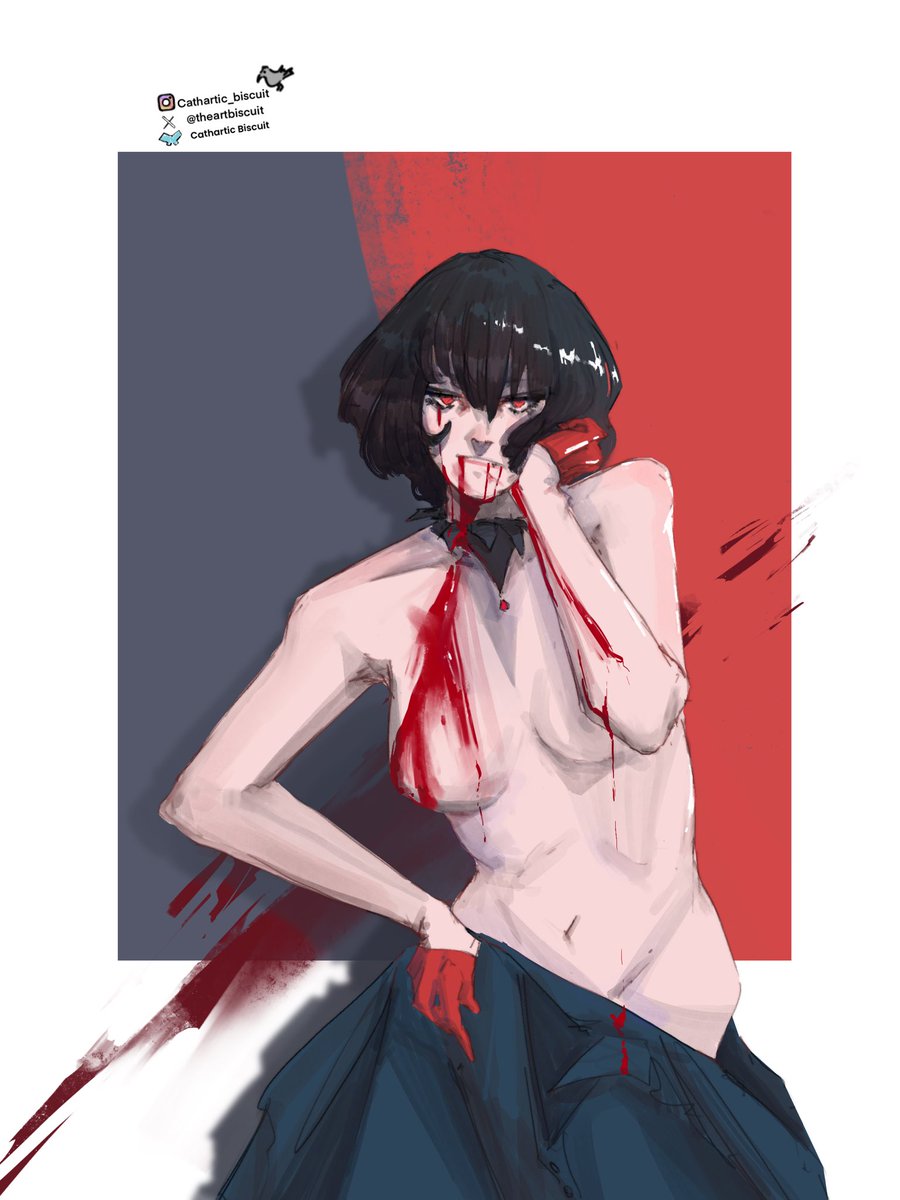 theartbiscuit's tweet photo. Mina Mina Mina. I’m having a hard time lately playing as her in regular deadlock matches lately. Mina gets blood everywhere #deadlock https://t.co/Qrro8u9HPb