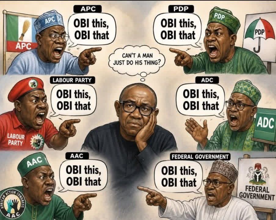 Nannic101's tweet photo. All the cr!m!nals are talking Obi this, Obi that but 2027 Nigerians decide https://t.co/myVlehC9rn