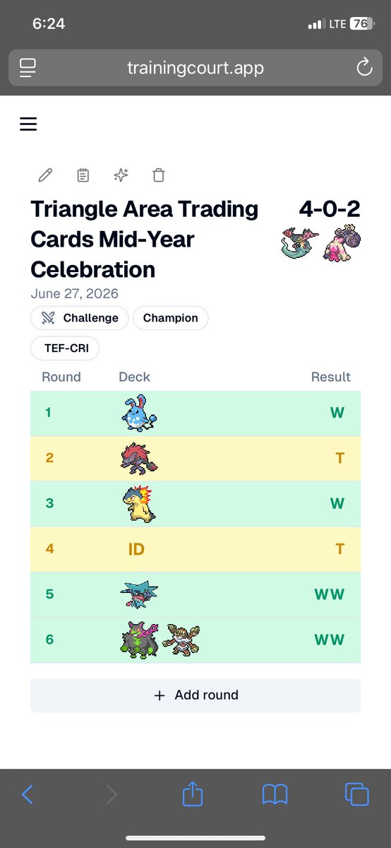 StrikerDeer's tweet photo. Second Mid-Year Celebration win with Dragapult, who's still busy hammering away in the offseason!!

This one had a top cut which I liked cuz you didn't have to go undefeated to win.

TBH, Hammers don't feel that strong when most of the locals besides me have abandoned pult. Hmm. https://t.co/5wVFLeOWW4