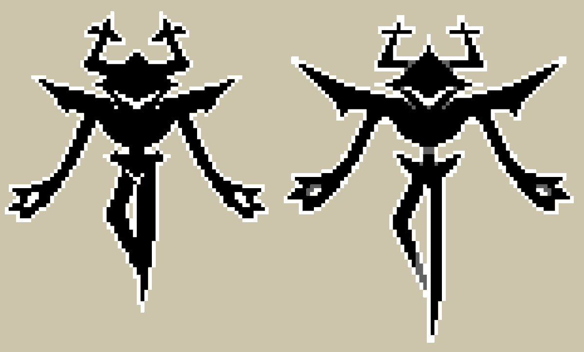 BronznTelescope's tweet photo. Overdue Knight resprite https://t.co/A5j75FZs5H