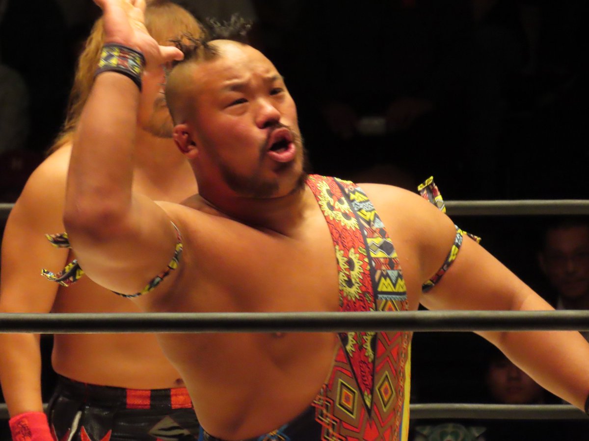 mkbomber5145's tweet photo. GHCタッグ選手権試合
内藤哲也 ＆ BUSHI vs 征矢学 ＆ 飯野雄貴

#noah_ghc #プロレス https://t.co/H0AJE2Sfd6