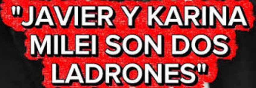 2016Peka's tweet photo. @KarinaMileiOk CHORROS DE MIERDA! 

VOS A LA CÁRCEL, VIEJA MEADA!

#KarinaChorra
#MileiChorroGenocida 
#adornichorroycagón https://t.co/lQ1Y8BB2Z4