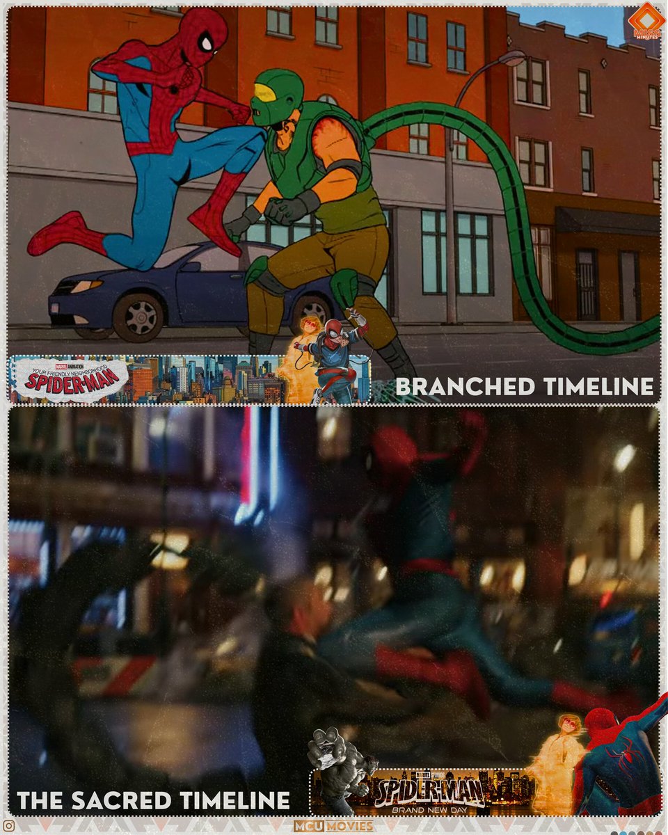 mcuscene's tweet photo. SCORPIONS: Across the Spider-Verse https://t.co/ZPrMBCBsEB