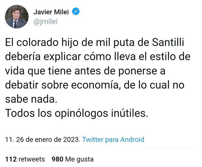 CarlosV66891390's tweet photo. Parece que el presidente tiene una excelente opinión de su nuevo Jefe de Gabinete 😂 https://t.co/BnqHyORed5