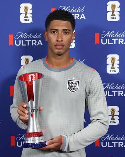 jack_rosenstein's tweet photo. Jude Bellingham is englands best player. At the very least  you should think he’s a top 3 player for them. Yet the media constantly attacks him and disrespects him. I hope that country embraces him soon https://t.co/Occ0Uk7Bf2