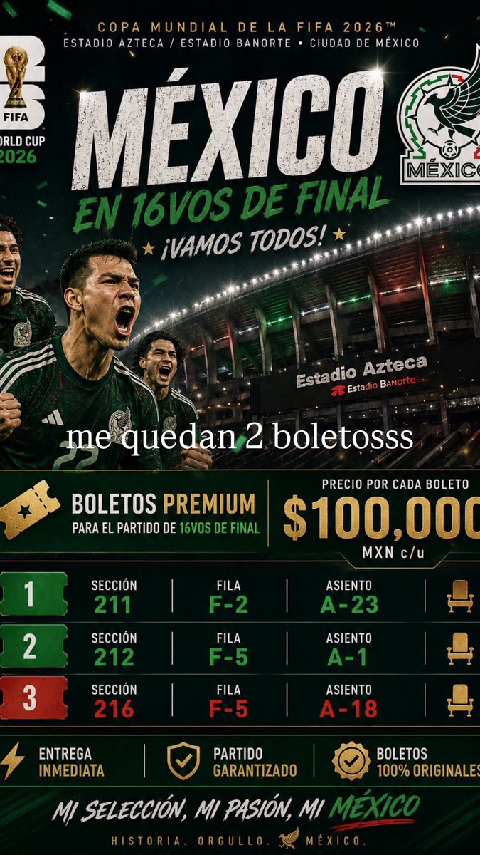 _Mduronc's tweet photo. me quedan dos boletosss https://t.co/71ppSUX0Ws
