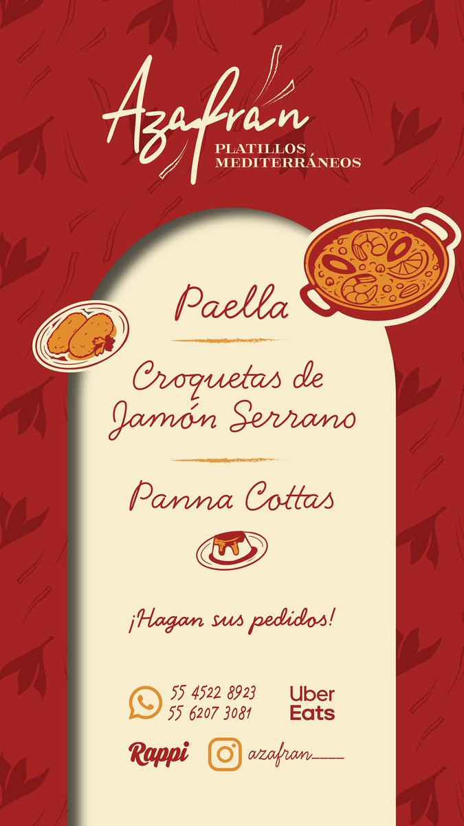 annmi_nh's tweet photo. ¡Hola!
Una amiga y yo tenemos un emprendimiento de comida. Vendemos paella y croquetas de jamón serrano en la zona sur de #CDMX, específicamente cerca de Viveros de Coyoacán.
El servicio es solo para llevar o también hacemos envíos a domicilio.
🥘✨
#Coyoacán
#Comidacdmx https://t.co/yQqhobPkmN