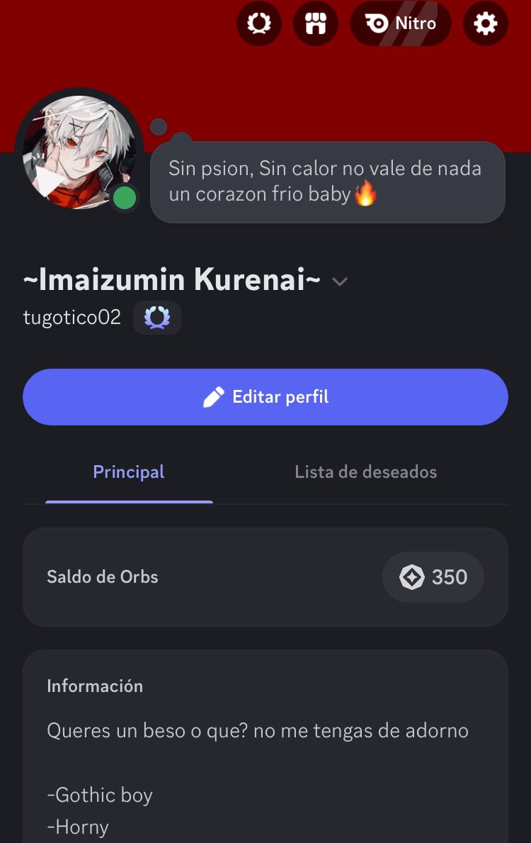 TuGotico08's tweet photo. Hey no se olviden que tengo un discord ta que X anda de estupido ahora empezare a usar mas por si gustan venir aca baby~ te atreves culona?~💕👄
#sexrol #freerol #nsfw #chudai #lewdrol https://t.co/EcmWBX6Yoz