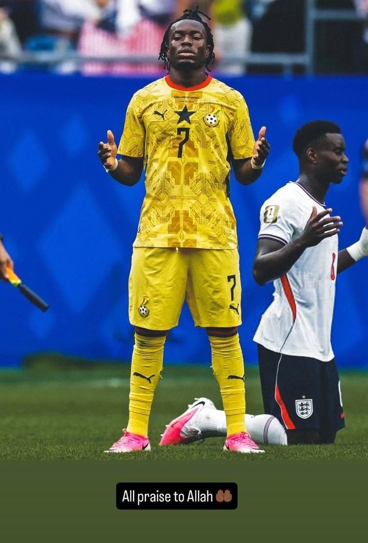 JMNewsNetwork_'s tweet photo. 🇬🇭 Ghanaian Player Abdullah Fatawu on Instagram👀

“All praise to Allah 🤲🏿” https://t.co/6AZtAWdpzg