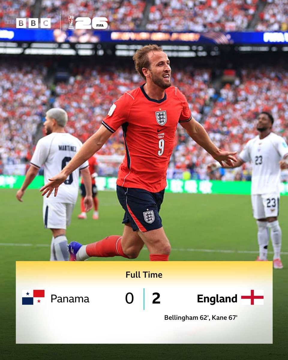 BBCSport's tweet photo. England are through to the round of 32 as group winners 👏 https://t.co/Rfsev6xI3f
