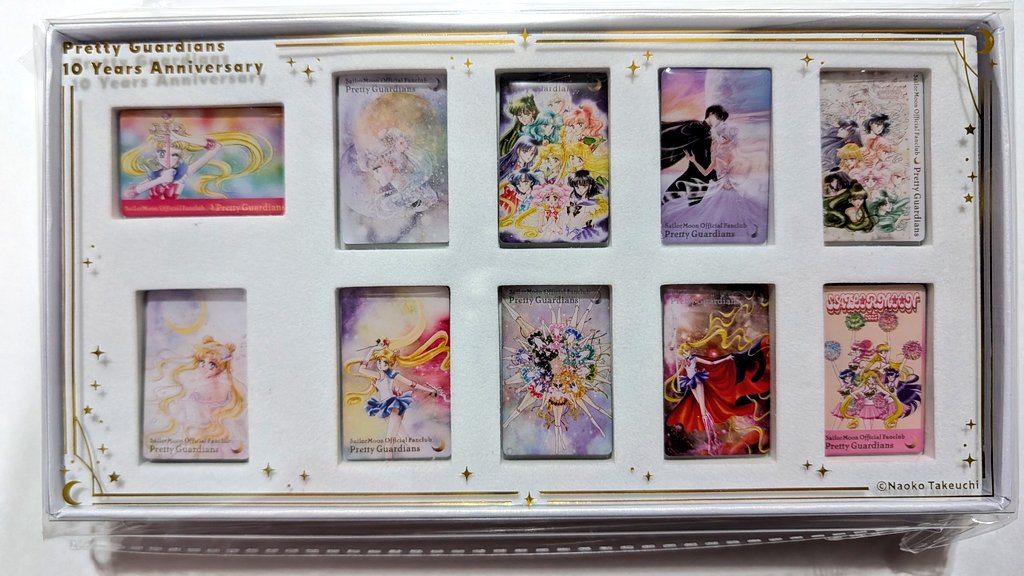 wildcatnexus's tweet photo. PG10周年グッズも無事着弾。迷ったピンズ、買うて良かった✨
#セーラームーン
#PrettyGuardians https://t.co/asUgE60R7X