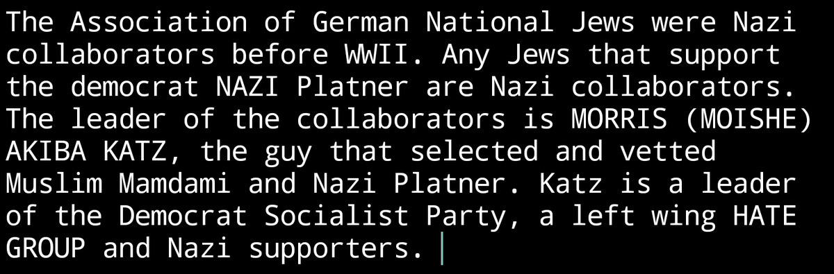 Sluggo_Philly's tweet photo. @NormEisen You're a Nazi collaborator too... https://t.co/JpzEH25jd5