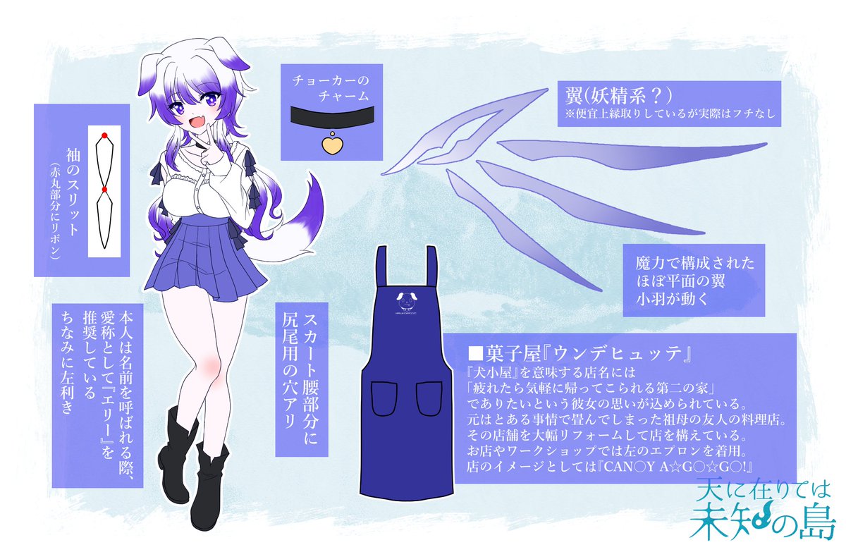 GN001_hsA01D's tweet photo. @in_Sotto こちらの企画様に三人目失礼します
おばあちゃんっ子な菓子屋のギャル犬です
事前に将来的比翼の契り+恋仲いただいてますが、仲良くしていただければ嬉しいです
よろしくお願いします！
※4枚目のロゴは同企画参加者様はご自由にお使い下さい
#天りて_CS
#天りて_飛行家 
#天りて_ソット商会 https://t.co/PpFVR9ycXp