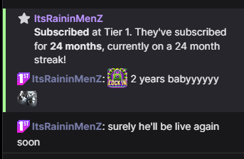 It's Rainin Menz tweet media