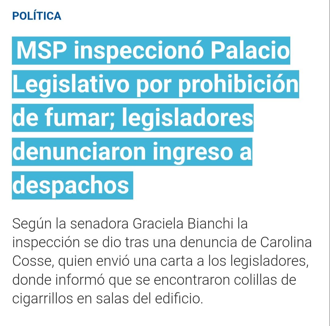 OPetinatti's tweet photo. Parece ser que todo fue un mal entendido luego que la Presidenta de la Asamblea General escuchó a varios senadores comentar en voz baja entre los pasillos: "ésta es la que nos tenemos que fumar todos los días acá adentro" https://t.co/Y75AGC9mse
