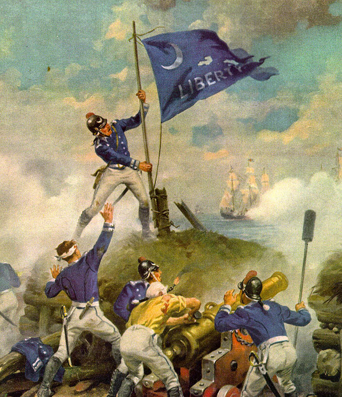 GamecockBourbon's tweet photo. Happy Carolina day to those that celebrate!

On the eve of this country’s 250th birthday, remember the Patriot victory on Sullivan’s Island over the largest Navy in the world, and what it meant to every Patriot who dared to believe in their own nation.  Victory on Carolina Day helped cement their cause.