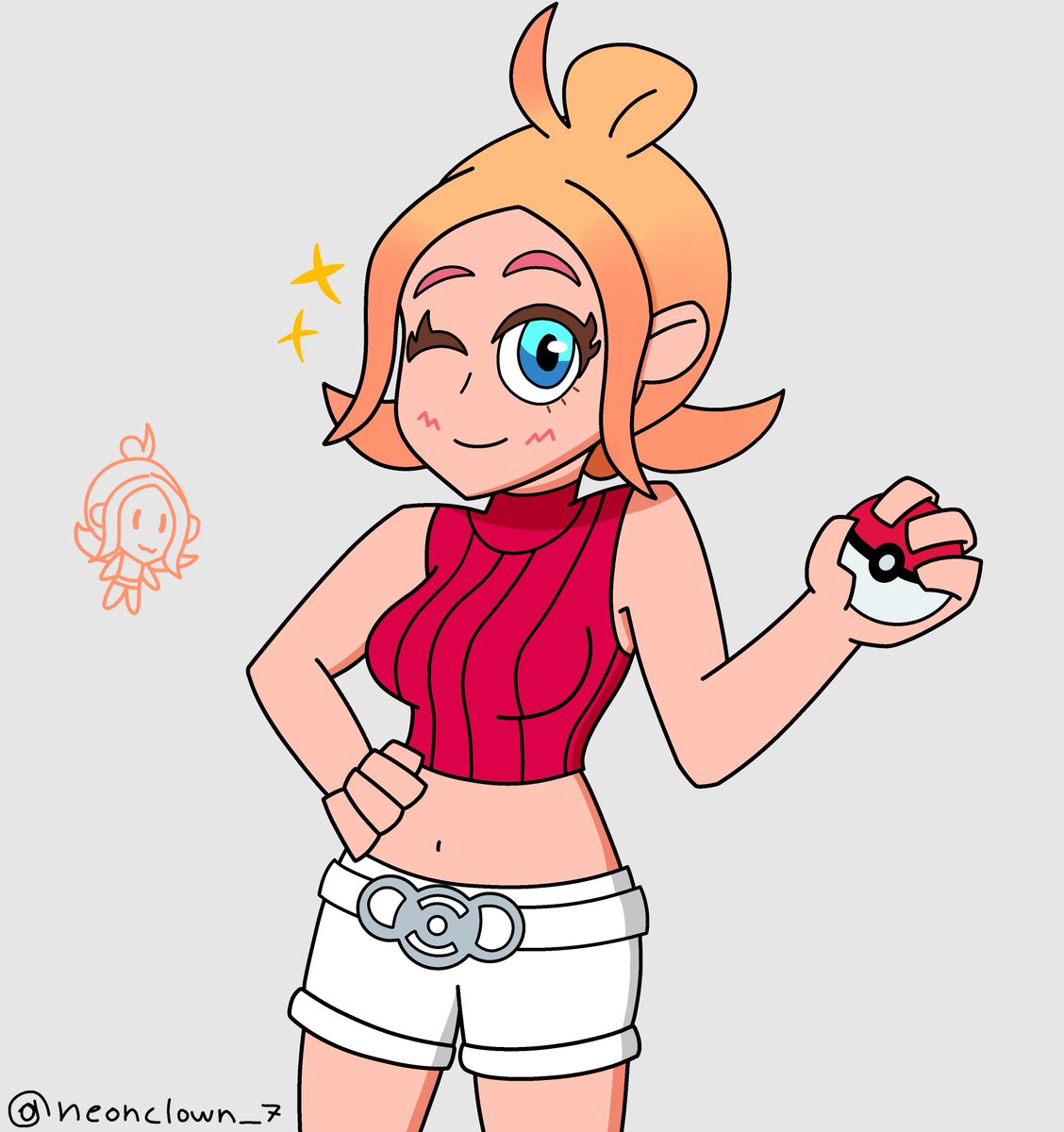 neonclown_7's tweet photo. Repost bc I've had Legends Z-A in my mind recently and also bc Taunie is cute and she deserves it

#pokemon
#fanart
#PokemonLegendsZA
#タウニー https://t.co/GFz5tObeFO