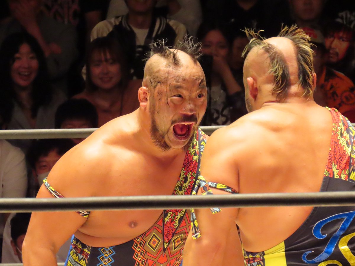 mkbomber5145's tweet photo. GHCタッグ選手権試合
征矢学 ＆ 飯野雄貴

#noah_ghc #プロレス https://t.co/hoqAhXsOrz