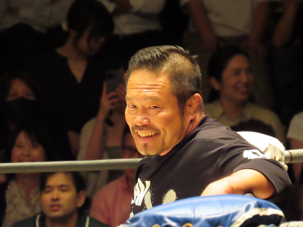 mkbomber5145's tweet photo. マサさんとゴッドファーザー杉浦

#noah_ghc #プロレス https://t.co/15V7Txmgap
