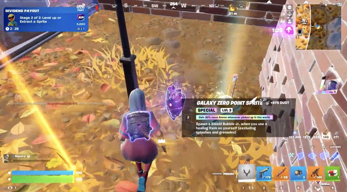 DavidMcCary's tweet photo. I snatched a Galaxy Zero Point Sprite today! LETS GOOOO! The grind has paid off! https://t.co/T5hrOH5YjV