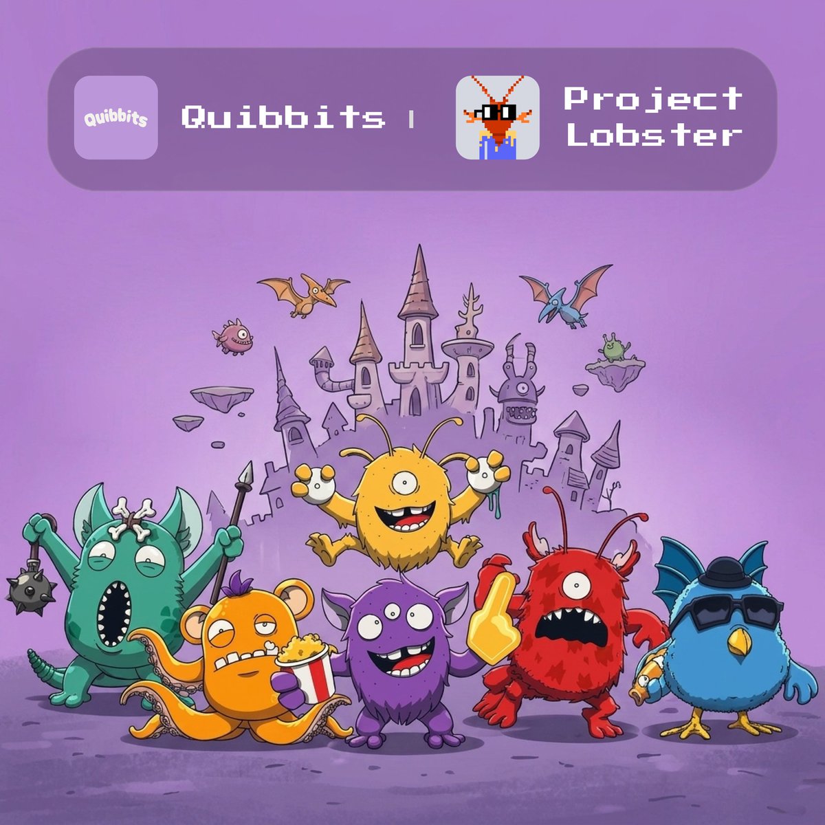 lobsternft_lol's tweet photo. ROUND 31! 👾💎

Teaming up with @Quibbits_Eth for the next collab! Lobsters × Quibbits, ribbit energy incoming 🌊 spots going fast ⏳

👉 https://t.co/YwPn5Hy7ck

Let's go! 🌟 🦞 👾 https://t.co/usFUXS2knE