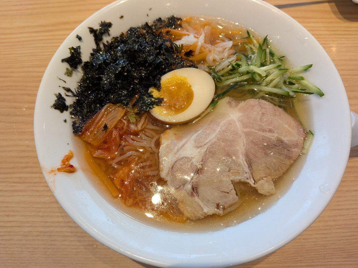 fuudann's tweet photo. 丸源ラーメンの丸源冷麺。
暑い日には最高やな。うまし https://t.co/4NhTWVpnIk