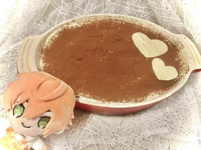#ジェルくん ジェルくん午前中もお疲れ様でした 今日は大阪リハかな? 地元大阪でのライブ、熱も気合いも一段と入るよね 私も早くジェルくんに会いたいな そんな事を思いながらほぼ毎週行事のティラミス作りwww出来れば休憩時間にお届けしたいな 公式を楽しみに 午後も応援しているよ