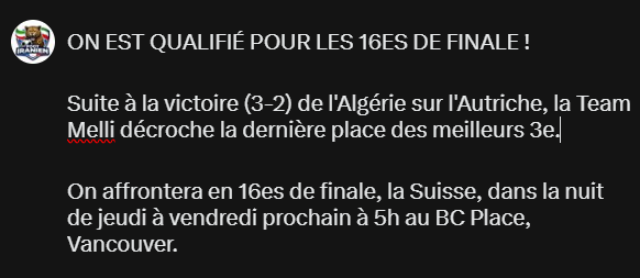 FootIranien's tweet photo. Tout était prêt ! A 1-2 minutes près ! https://t.co/Ovo8VPVhi4