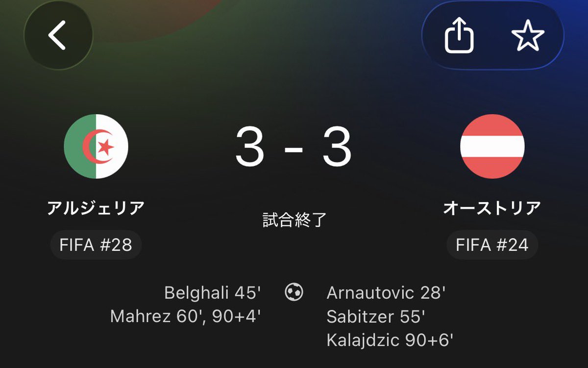 N0__comments's tweet photo. グループJ最終節、全てがおもろすぎ。

#ワールドカップ
#FIFAWorldcup
#イラン3分間の歓喜 https://t.co/QjiALhNWqb