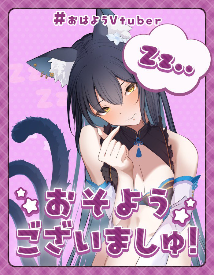 かいねこ🐈‍⬛⑤🐾@新人VTuber tweet media