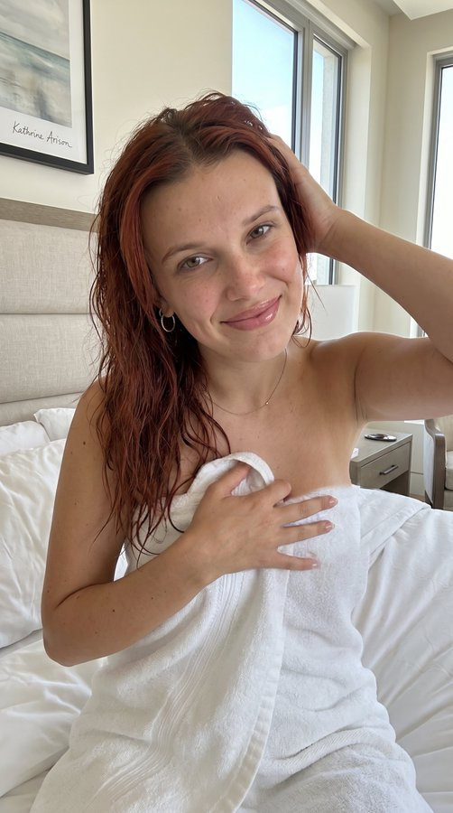 aisocity's tweet photo. Millie Bobby Brown Unapologetic 

Nano Banana Pro Prompt Below 👇 https://t.co/MgkbwFsNBc