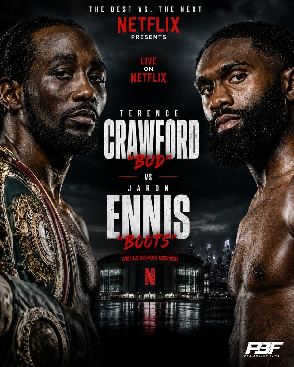 ProBoxingFans's tweet photo. ‼️ 𝐎𝐍𝐄 𝐋𝐀𝐒𝐓 𝐃𝐀𝐍𝐂𝐄? 👀

🥊 How would @terencecrawford 🆚 Jaron Ennis play out in your eyes? 🤔

#zayasennis https://t.co/NamRIwnVOE