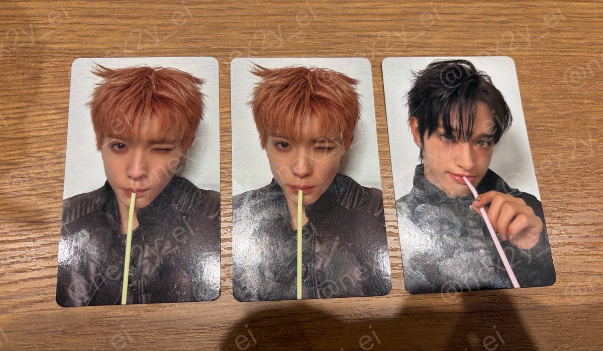 nex2y_ei's tweet photo. NEXZ タワレコカフェ 特典トレカ 交換

譲: セイタ、ユウキ

求: ユウ、ソゴン、ヒュイ（コンプ目的）

本日15時ごろまで中目黒もしくは渋谷手渡し、
もしくは郵送or東京オフイベでの交換希望です。

検索からでもお気軽にお声がけください！

#NEXZ交換 https://t.co/EtlRcsvPCd