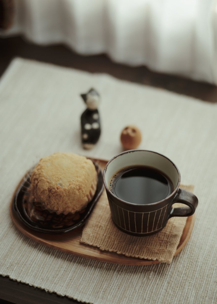 coffee_semi's tweet photo. 日曜まつたりきなこおはぎコーシードゾ☕️でした #蝉乃珈琲 https://t.co/t9u8wlRfiF