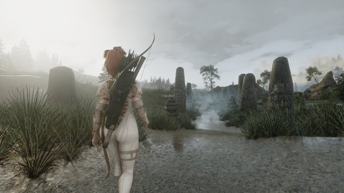 simonosinNSFW's tweet photo. 久しぶりにSkyrim😀
色々変えて前より軽くなったような気がする（気がするだけ）😅
#Skyrim #SkyrimSE https://t.co/KQO04YHazL