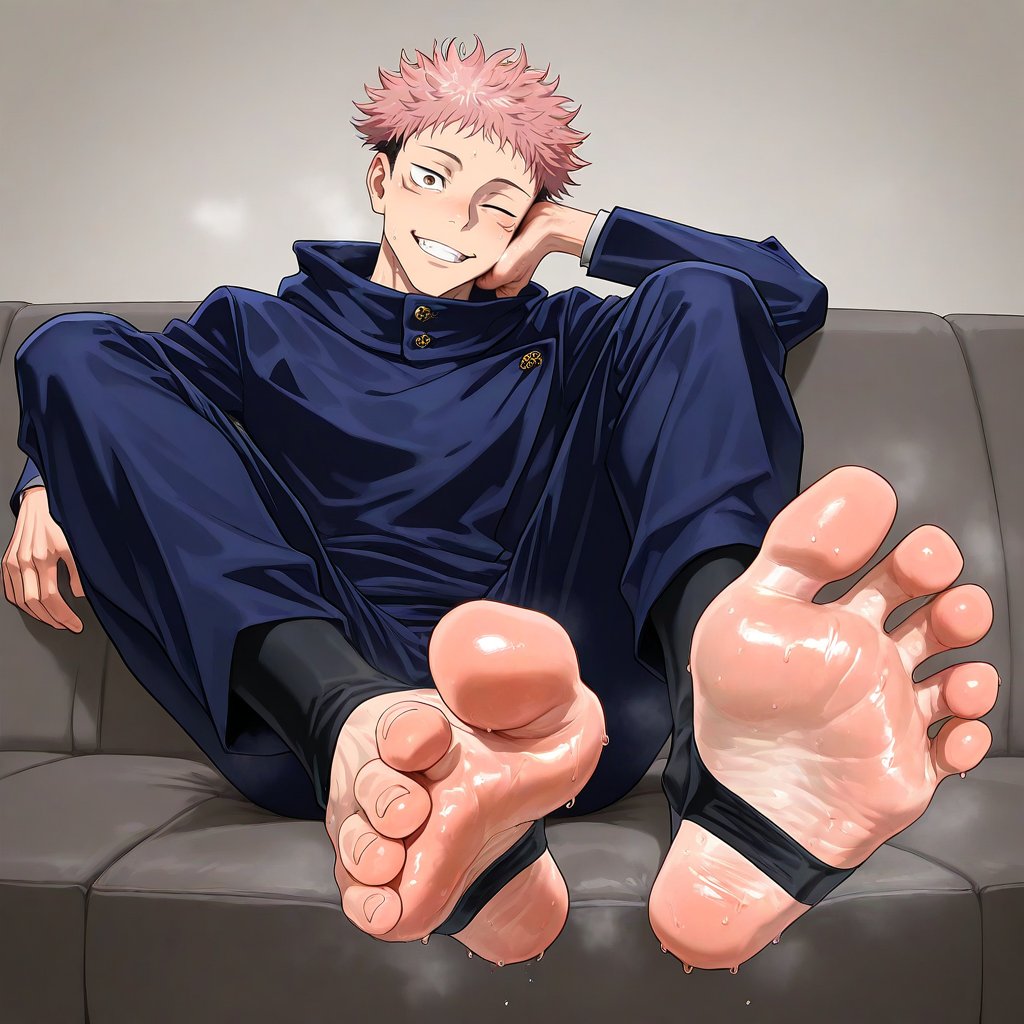 kup4000's tweet photo. 虎杖踩脚袜
#咒术回战 #jujutsukaisen #AIart️️️️️️️️️️️️️️️️️️️️️️️️️️️️️️️️️️️️️️️️️️️️️️️️️️️ #feet #虎杖悠仁 #itadoriyuji https://t.co/rYzuzLCmsb