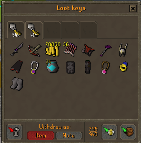 WildGuardRS's tweet photo. The master baiters of WG are at it again! 😉Voidwaker maced, followed by multiple +1s and max sets taken by our baits - netting us over 150m in a single night! 💰 https://t.co/YnazaZ600o